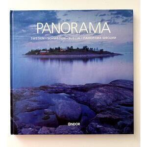 Panorama Sweden Hardback Book Cindor Slick Color Pages Svensson Elg